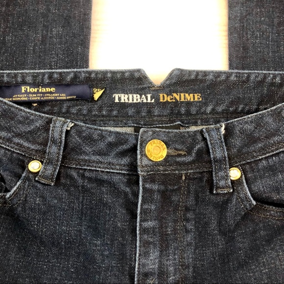 Tribal Floriane Jeans Sz 6 (Item #279) - Picture 2 of 6